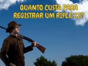 Quanto custa para registrar um rifle 22